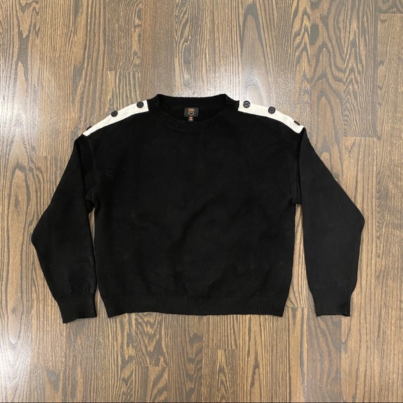 Knit Set with Button Detail - Picture 3 of 4